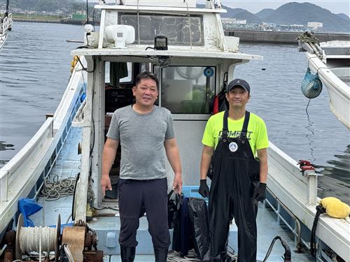 餅原慎一さん、宮本秀隆さん