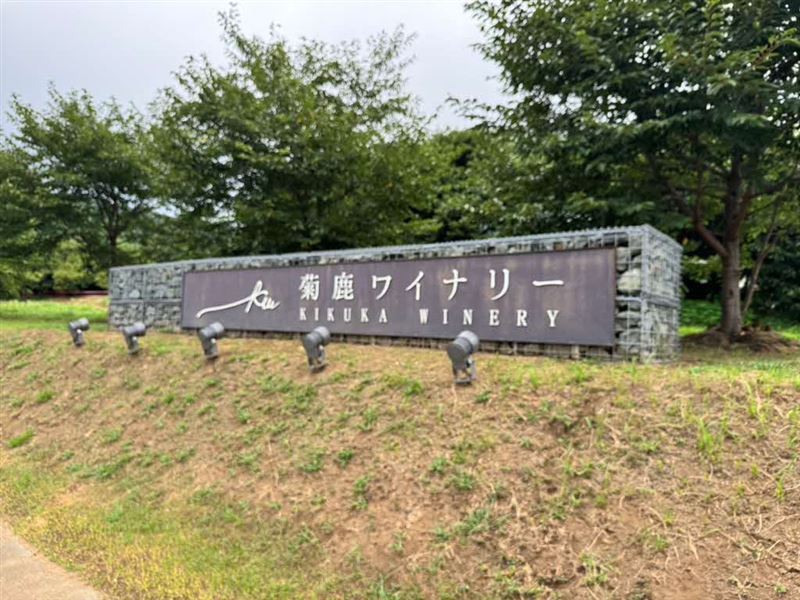 4_菊鹿ワイナリー　看板
