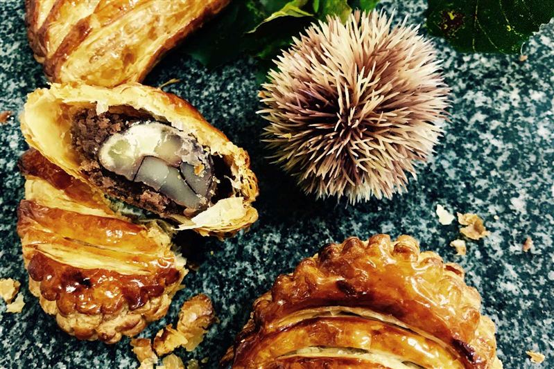 やまえ栗を使ったパイ3