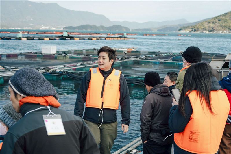 養殖いけすの見学2