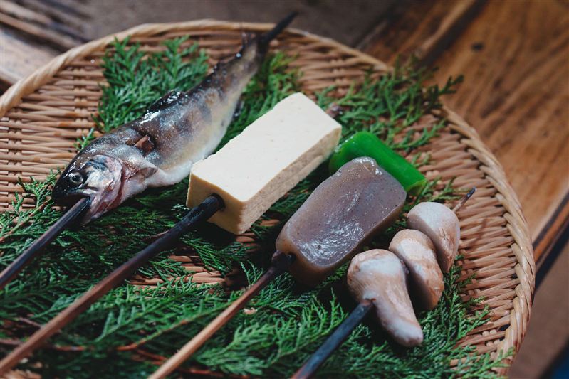 ６　田楽の素材