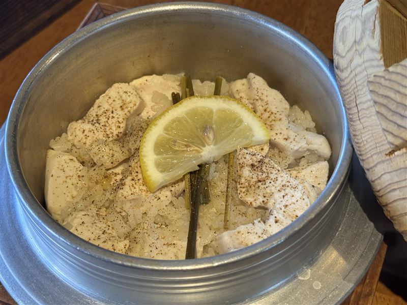 ⑰塩レモンの鶏釜めし